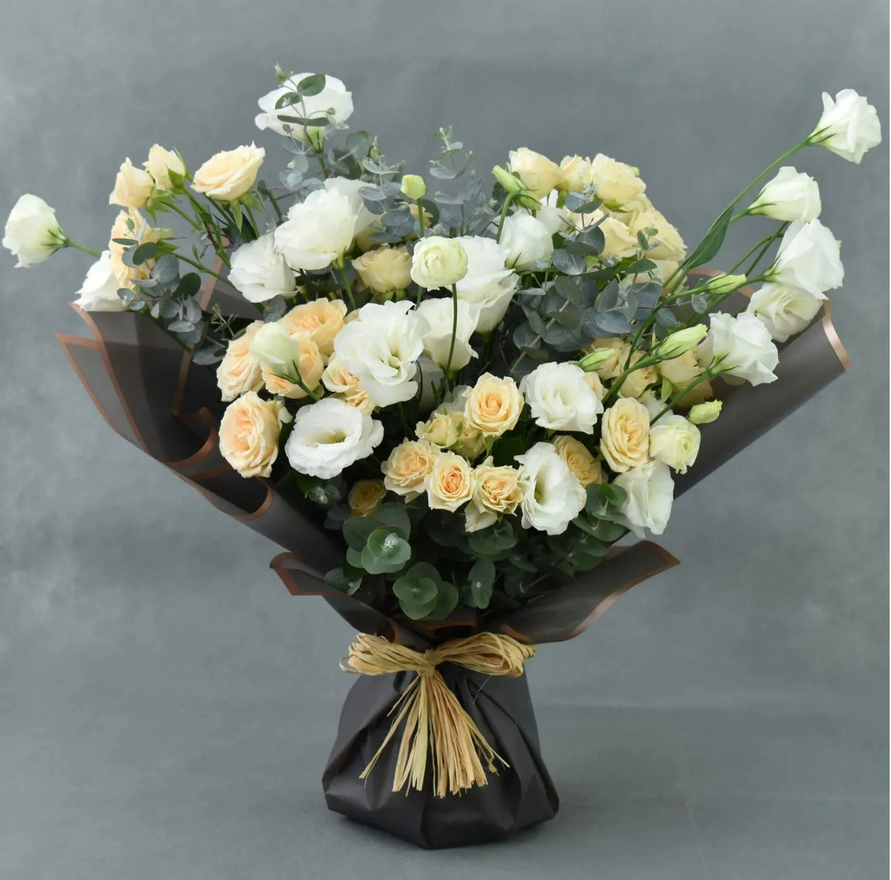 Spray Rose and Lisianthus Bouquet