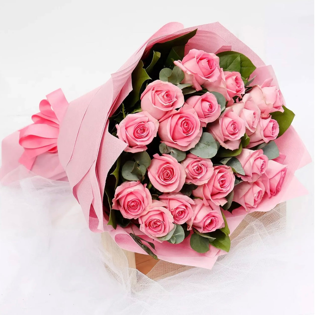 Pink Roses Bouquet