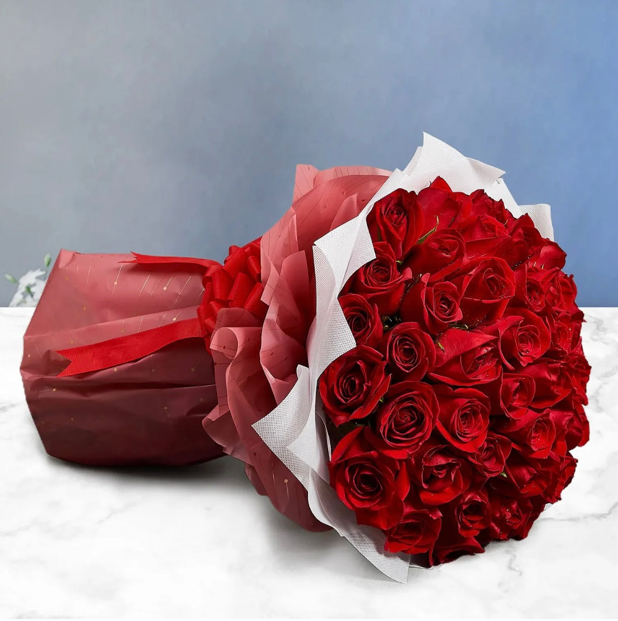 50 Red Roses Bouquet