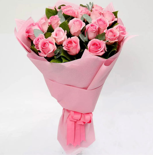 Pink Roses Bouquet