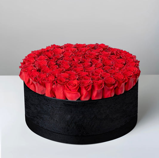 30 Red Roses Box