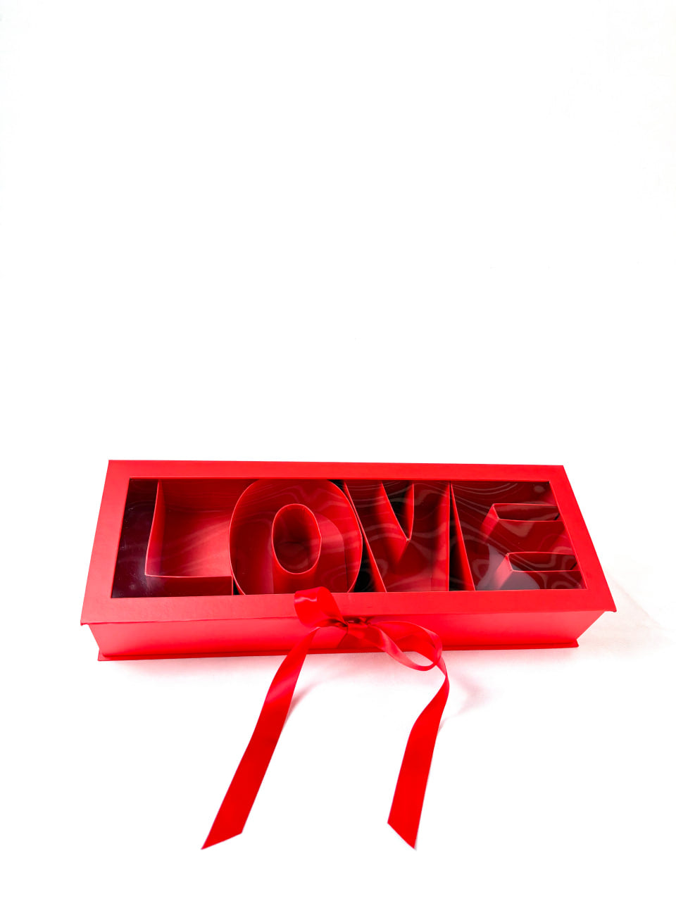 Love box with Red Roses